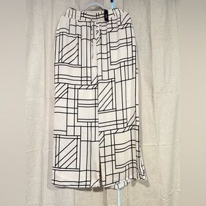 Express wide leg chiffon pants